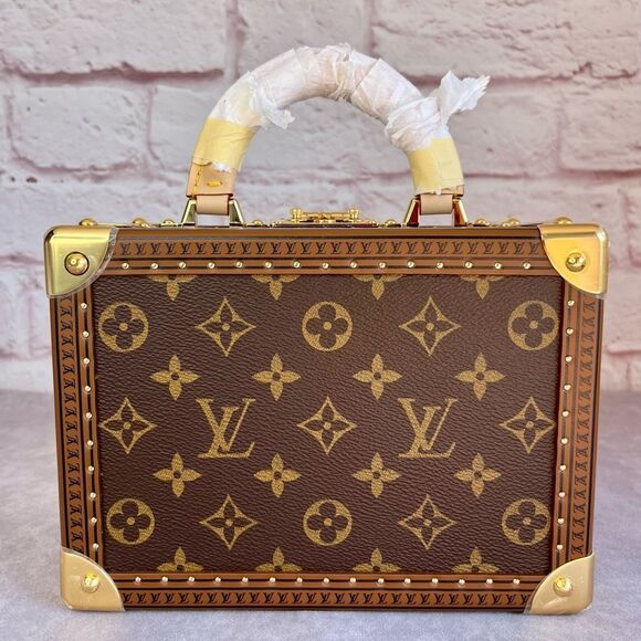 Louis Vuitton Handbags - Louis Vuitton Rare Petite Valise Trunk Crossbody Bag